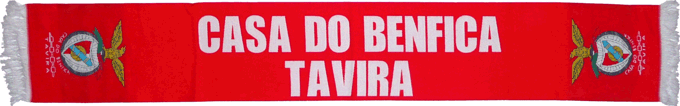 Cachecol Cachecis Casa do Benfica em Tavira