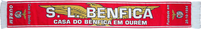 Cachecol Cachecis Casa do Benfica em Ourm