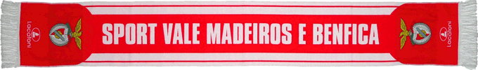 Cachecol Cachecis Sport Vale Madeiros e Benfica