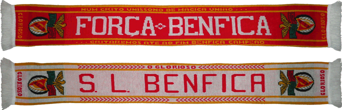 Cachecol Fora Benfica Glorioso