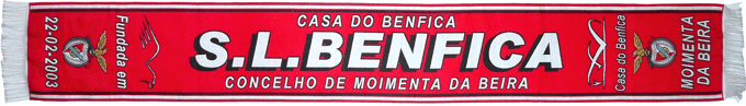 Cachecol Casa Benfica Moimenta da Beira