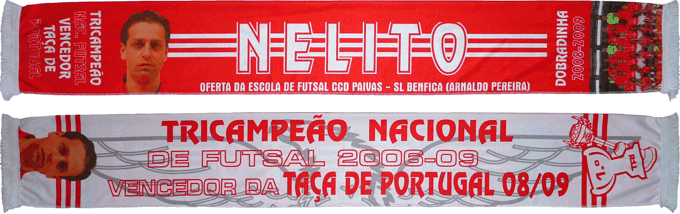 Cachecol Benfica Futsal Andr Lima