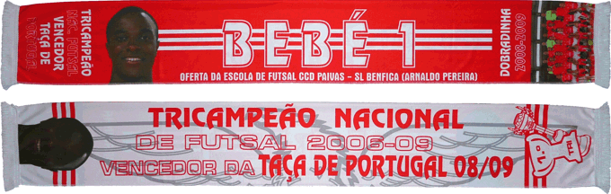 Cachecol Benfica Futsal Bb