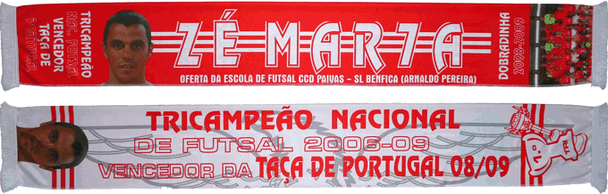 Cachecol Benfica Futsal 7 Z Maria