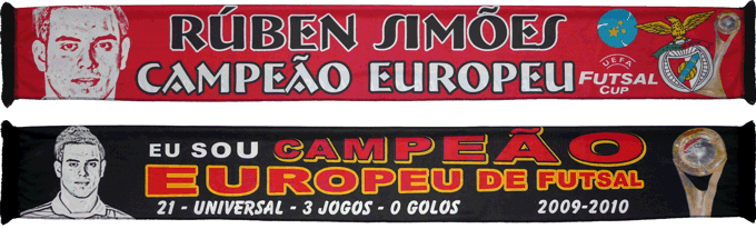 Cachecol Benfica Futsal 21 Rben Simes