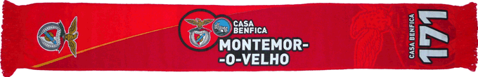 Cachecol Casa Benfica Montemor-o-Velho