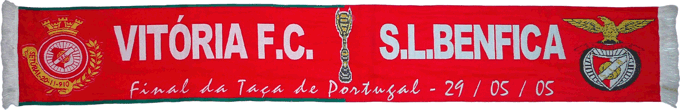 Cachecol Benfica Setbal Taa Portugal 2004-05