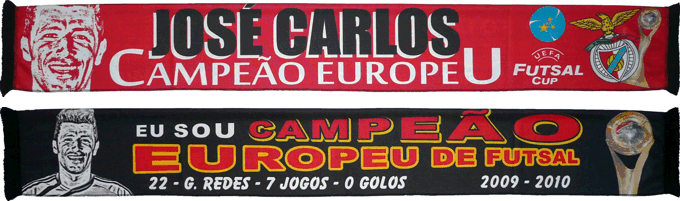 Cachecol Benfica Futsal 22 Jos Carlos