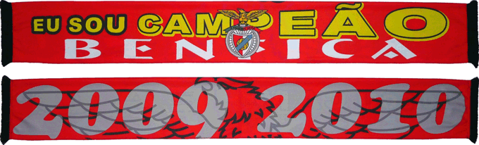 Cachecol Benfica Eu Sou Campeo 2009-10