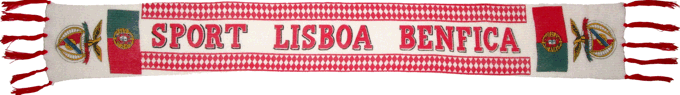 Cachecol Sport Lisboa e Benfica L Estampado Bandeira