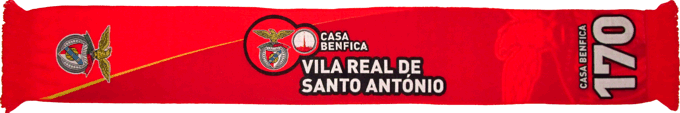 Cachecol Casa Benfica Vila Real de Santo Antnio