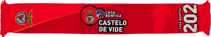 Cachecol Casa Benfica em Castelo de Vide