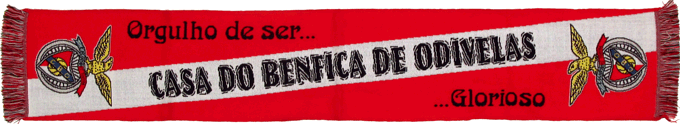 Cachecol Casa do Benfica em Odivelas