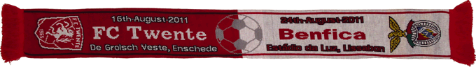 Cachecol Benfica Twente Eliminatria Liga Campees 2011-12