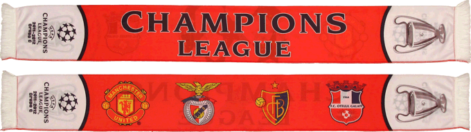 Cachecol Benfica Liga Campees Grupo C 2011-12