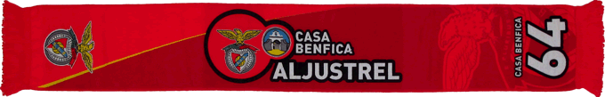 Cachecol Casa do Benfica em Aljustrel