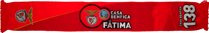 Cachecol Casa do Benfica em Ftima
