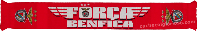 Cachecol Fora Benfica Vermelho