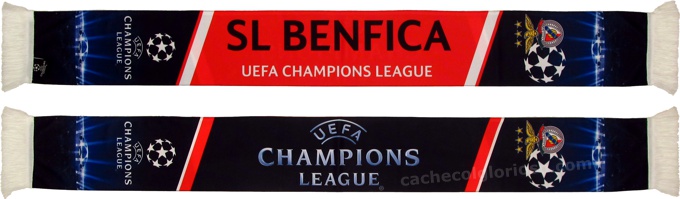 cachecol benfica uefa champions league 2014-15