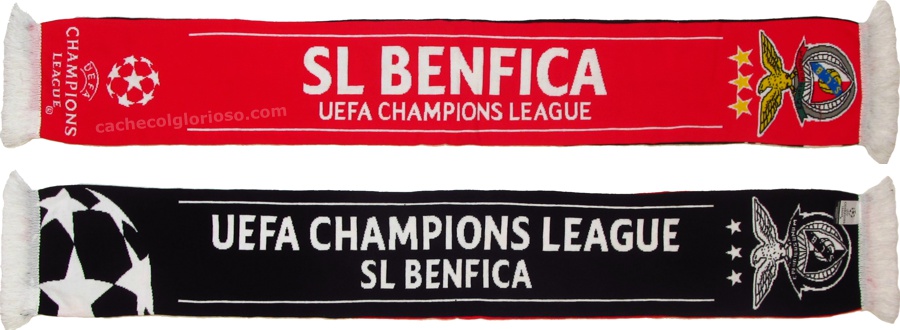 cachecol benfica uefa champions league 2017-18